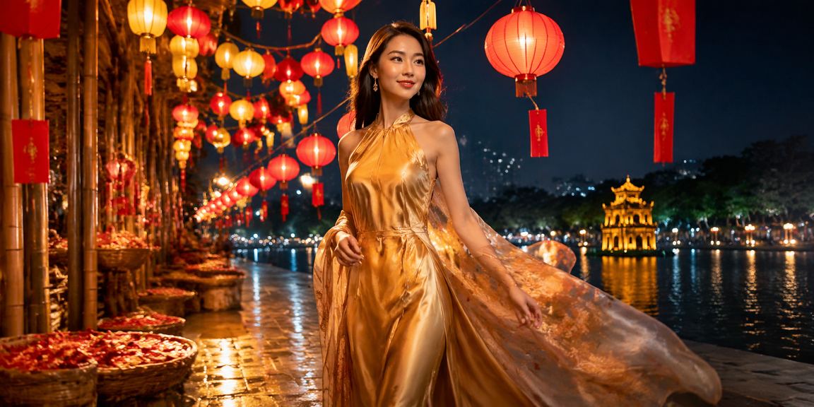 Phong bao lì xì đỏ tiền thưởng dịp đặc biệt tháng Tết tại Hà Nội
